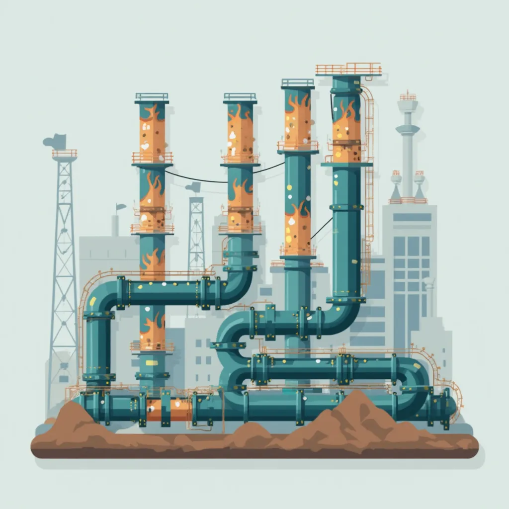 Infraestructura de Gasoductos